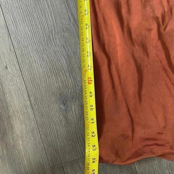 ❤️Host Picks❤️Anthropologie Maeve Enchantment  Copper Rust Jumpsuit XL NWT $170 - Picture 11 of 11